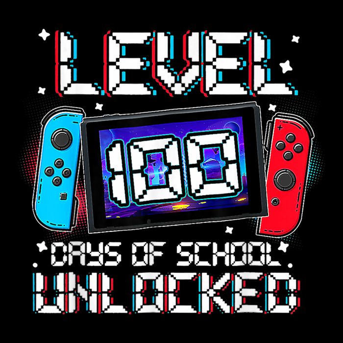 Level 100 Days Of School Unlocked Gamer Video Games 16 in Basic Backpack