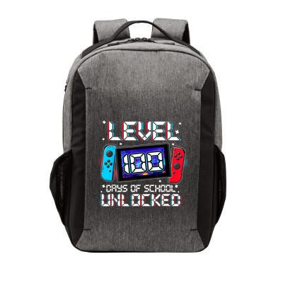 Level 100 Days Of School Unlocked Gamer Video Games Vector Backpack