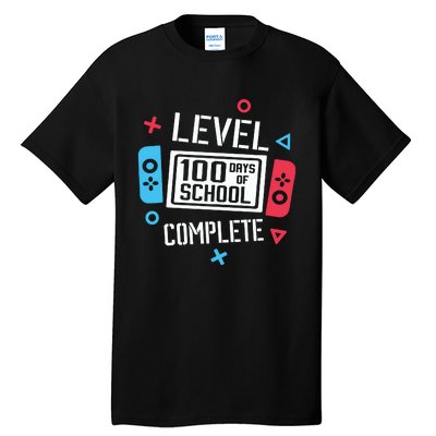 Level 100 Days Of School Tall T-Shirt