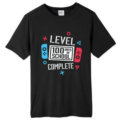 Level 100 Days Of School Tall Fusion ChromaSoft Performance T-Shirt