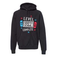 Level 100 Days Of School Premium Hoodie