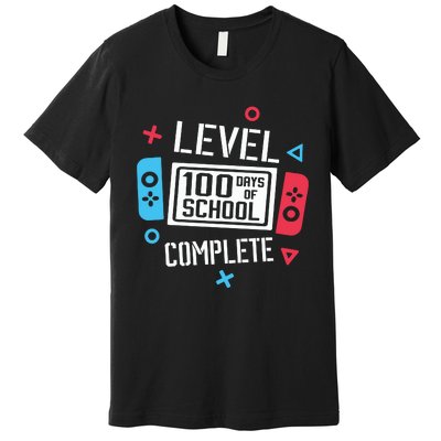 Level 100 Days Of School Premium T-Shirt