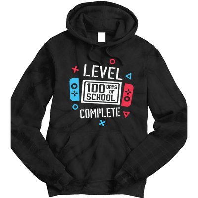 Level 100 Days Of School Tie Dye Hoodie