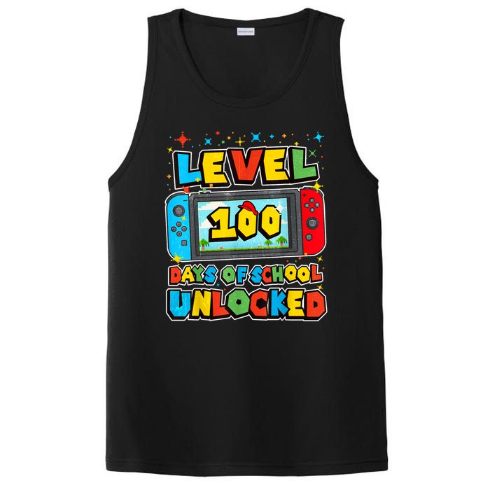 Level 100 Days Of School Unlocked Boy S Gamer Video Games PosiCharge Competitor Tank