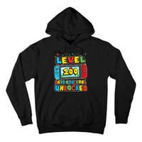 Level 100 Days Of School Unlocked Boy S Gamer Video Games Tall Hoodie