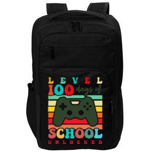 Level 100 Days Of School Unlocked For Gamers Impact Tech Backpack