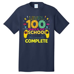 Level 100 Days Of School Complete Happy 100th Day Of School Tall T-Shirt