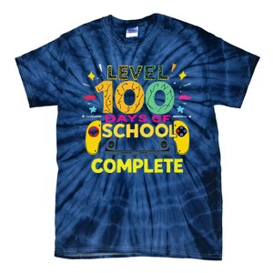 Level 100 Days Of School Complete Happy 100th Day Of School Tie-Dye T-Shirt