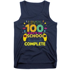 Level 100 Days Of School Complete Happy 100th Day Of School Tank Top