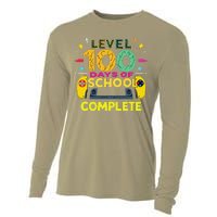 Level 100 Days Of School Complete Happy 100th Day Of School Cooling Performance Long Sleeve Crew