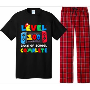 Level 100 Days Of School Complete Gamer Video Games Pajama Set