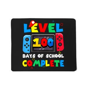 Level 100 Days Of School Complete Gamer Video Games Mousepad