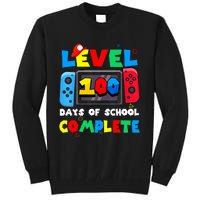 Level 100 Days Of School Complete Gamer Video Games Tall Sweatshirt