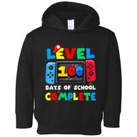 Level 100 Days Of School Complete Gamer Video Games Toddler Hoodie