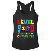 Level 100 Days Of School Complete Gamer Video Games Boy Ladies PosiCharge Competitor Racerback Tank