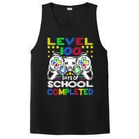 Level 100 Days Of School Completed 100th Day Gamer Boys Kids PosiCharge Competitor Tank