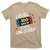 Level 100 Days Of School Unlocked Gamer Video Games T-Shirt