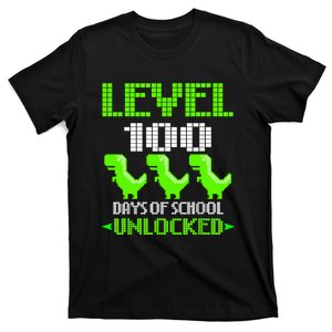 Level 100 Days Of School Unlocked T-Shirt