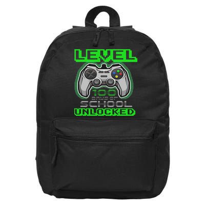Level 100 Days Of School Unlocked Video Game 16 in Basic Backpack