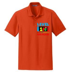 Level 100 Days Of School Complete Happy 100th Day Of School Dry Zone Grid Polo