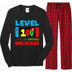 Level 100 Days Of School Complete Happy 100th Day Of School Long Sleeve Pajama Set