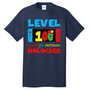 Level 100 Days Of School Complete Happy 100th Day Of School Tall T-Shirt