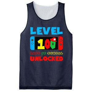 Level 100 Days Of School Complete Happy 100th Day Of School Mesh Reversible Basketball Jersey Tank