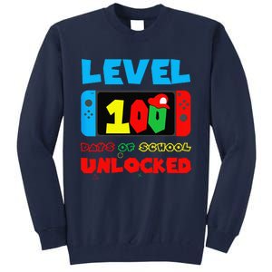 Level 100 Days Of School Complete Happy 100th Day Of School Tall Sweatshirt