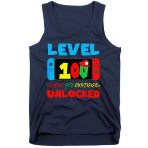 Level 100 Days Of School Complete Happy 100th Day Of School Tank Top