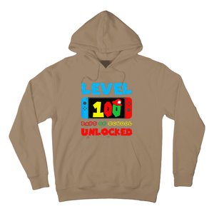 Level 100 Days Of School Complete Happy 100th Day Of School Hoodie