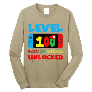 Level 100 Days Of School Complete Happy 100th Day Of School Long Sleeve Shirt