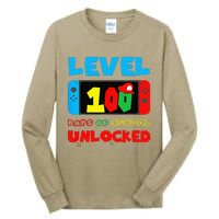 Level 100 Days Of School Complete Happy 100th Day Of School Tall Long Sleeve T-Shirt