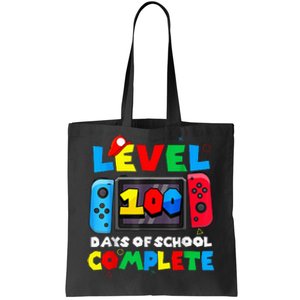 Level 100 Days Of School Complete Gamer Video Games Tote Bag