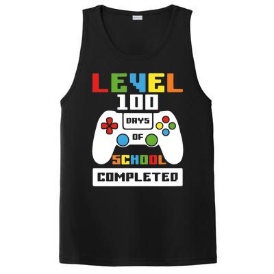 Level 100 Days Of School Completed Game Lover PosiCharge Competitor Tank