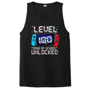 Level 100 Days Of School Unlocked Gamer Video Games PosiCharge Competitor Tank