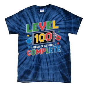 Level 100 Days Of School Complete Happy 100th Day Of School Tie-Dye T-Shirt