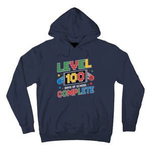 Level 100 Days Of School Complete Happy 100th Day Of School Tall Hoodie