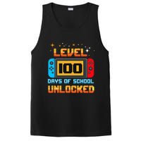 Level 100 Days Of School Unlocked Gamer Funny 100th Day PosiCharge Competitor Tank