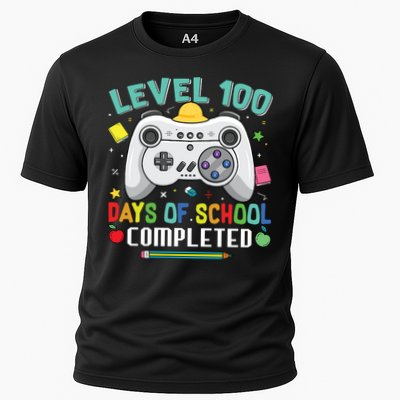 Level 100 Day's Of School Funny Completed Performance Shirt