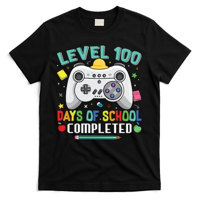 Level 100 Day's Of School Funny Completed T-Shirt