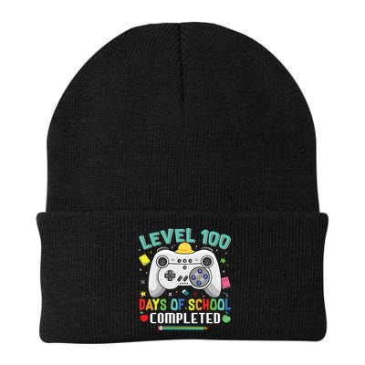 Level 100 Day's Of School Funny Completed Beanie