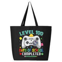 Level 100 Day's Of School Funny Completed 25L Jumbo Tote