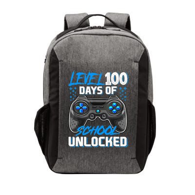 Level 100 Days Of School Unlocked Gamer Video Games Boys Vector Backpack
