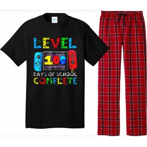 Level 100 Days Of School Complete Gamer Video Games Pajama Set