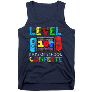 Level 100 Days Of School Complete Gamer Video Games Tank Top