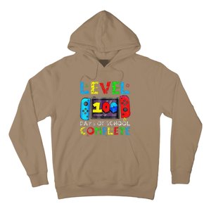 Level 100 Days Of School Complete Gamer Video Games Hoodie