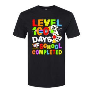 Level 100 Days Of School Completed Funny 100th Day Gaming Softstyle CVC T-Shirt