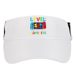 Level 100 Days Of School Complete Gamer Video Games Boy Adult Drive Performance Visor