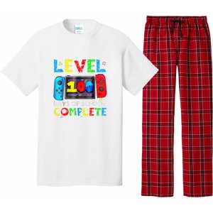 Level 100 Days Of School Complete Gamer Video Games Boy Pajama Set