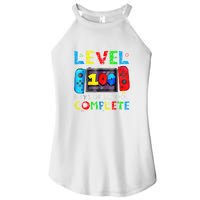 Level 100 Days Of School Complete Gamer Video Games Boy Women's Perfect Tri Rocker Tank